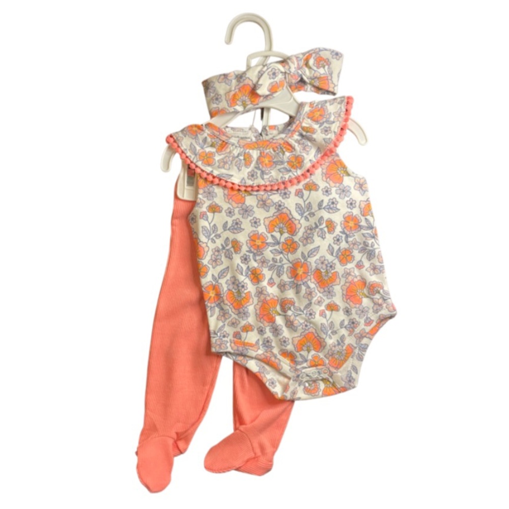 Daisy Fuentes 3-Piece Floral Matching Set